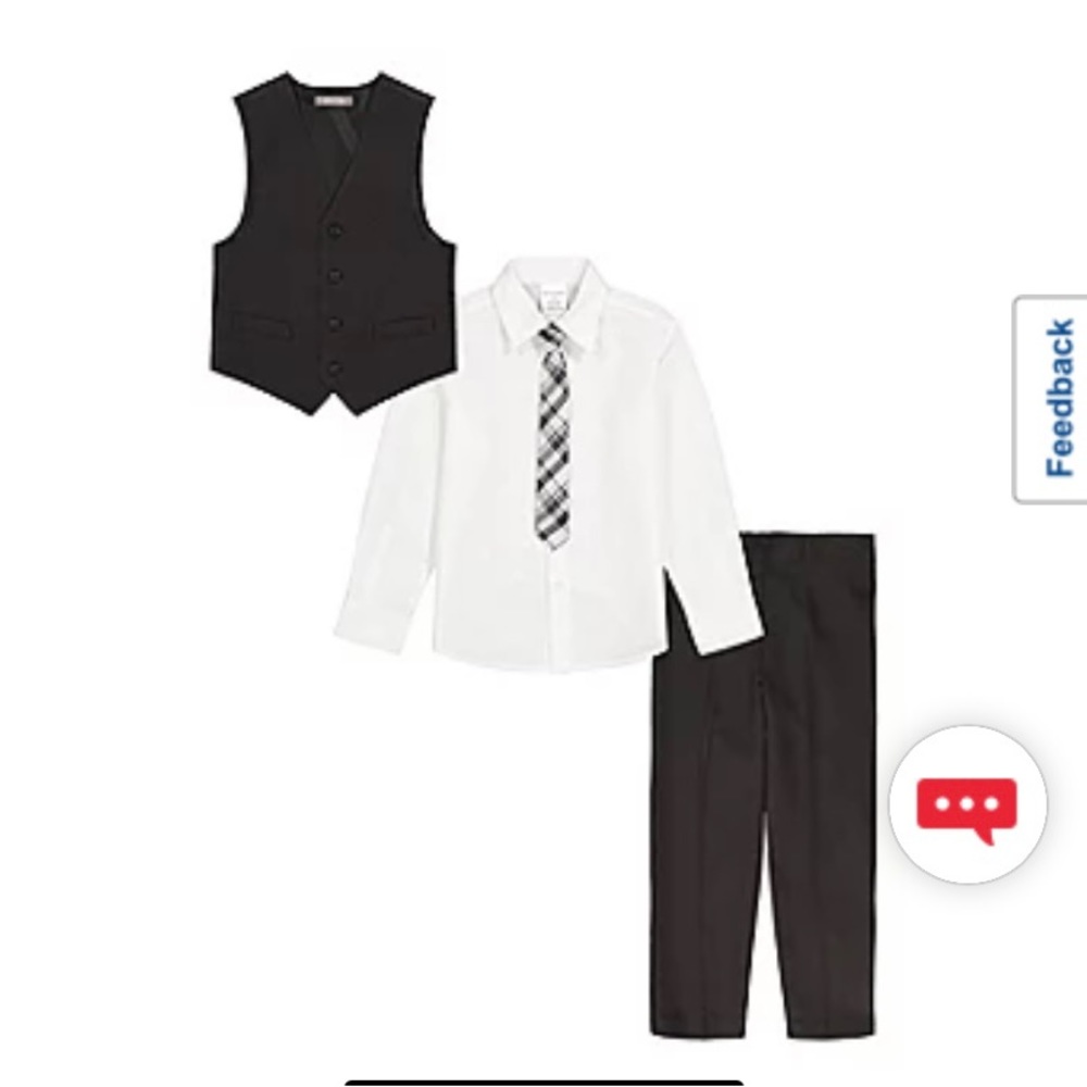 4 PIECE DRESS CLOTHES - Picture 4 of 6